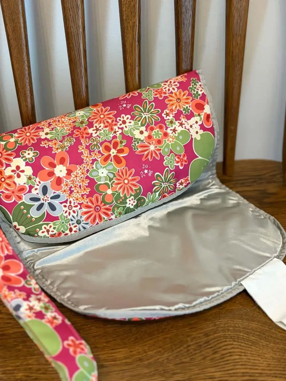 Ju-Ju-Be B.F.F. Convertible Diaper Bag Perky Perennials Floral